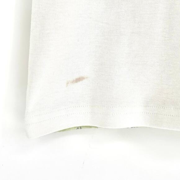 Karen Scott Rhinestone Bicycle in Tulips Tee Size PXL - Picture 6 of 7